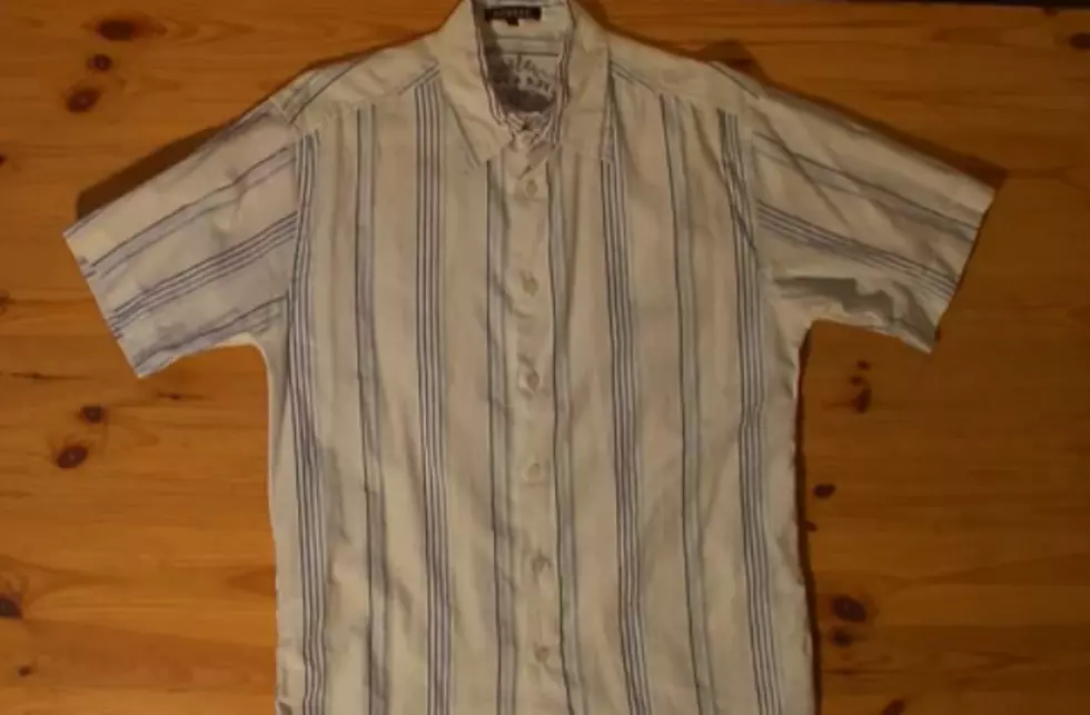 Life Hack: Fold a Shirt in Under 2 Seconds [VIDEO]