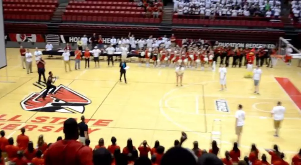 Ball State Freshman Sinks Half Court Shot – Wins Free Tuition [VIDEO]