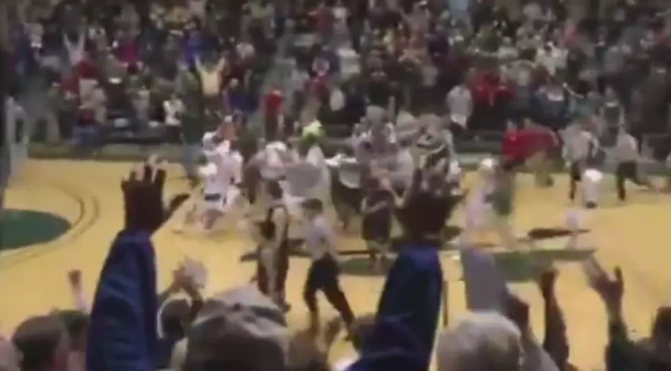 Watch Huntington University Basketball Player Drill Game-Winning Shot From Beyond Half Court [VIDEO]