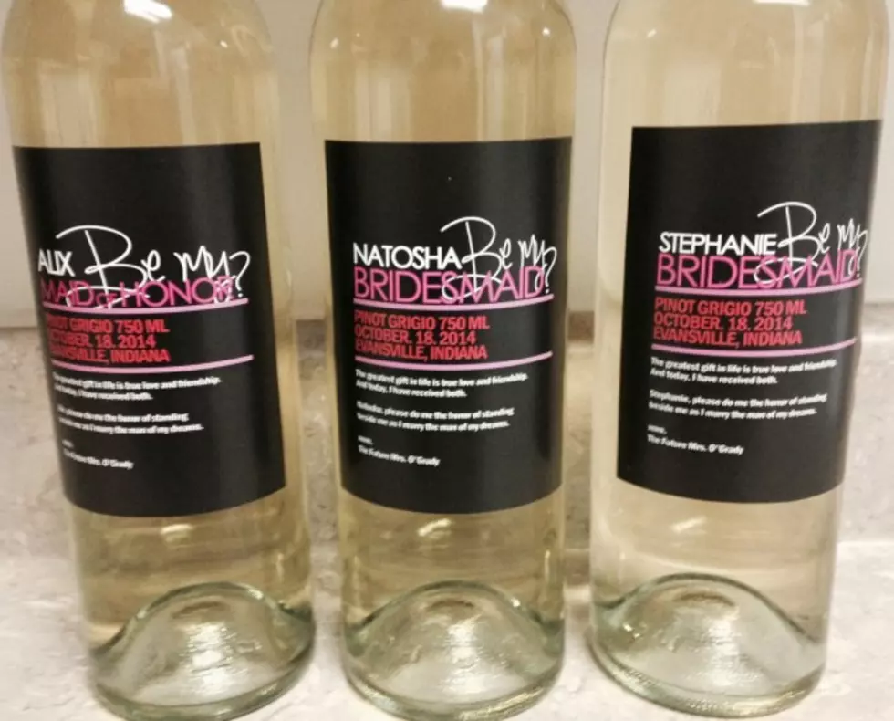 Chandelle Attempts Her First DIY Project For Her Wedding &#8211; Personalized Wine Bottles for the Bridesmaids