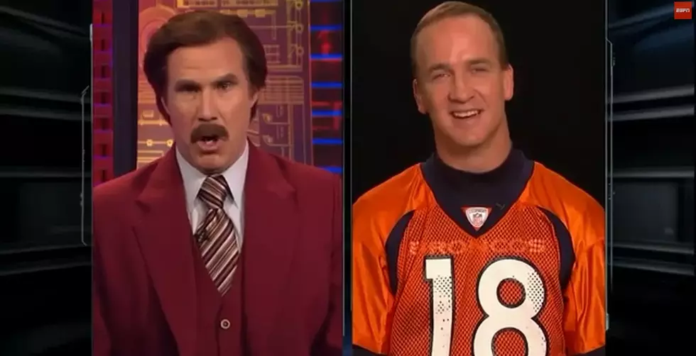 Ron Burgundy Interviews Peyton Manning [VIDEO]