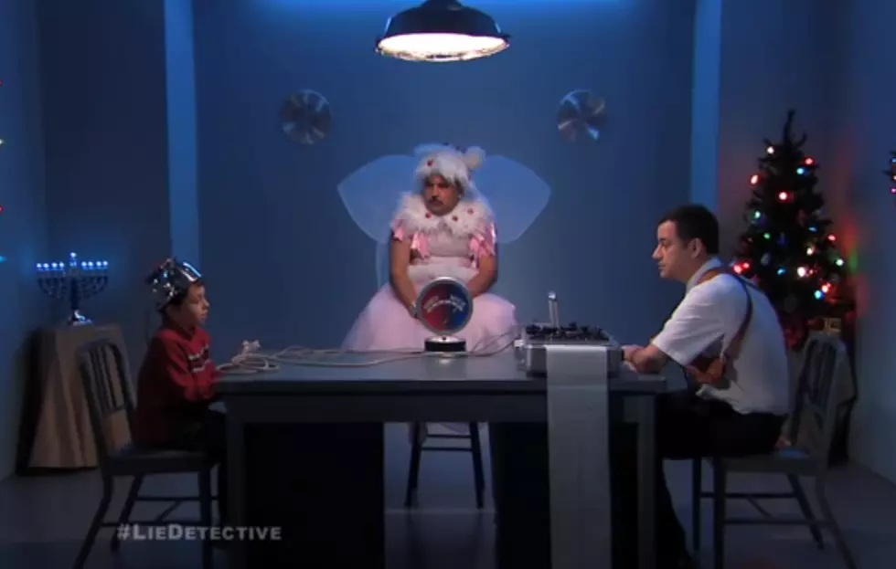 Jimmy Kimmel is #LieDetective to Find Out Who Has Been Naughty or Nice [VIDEO]