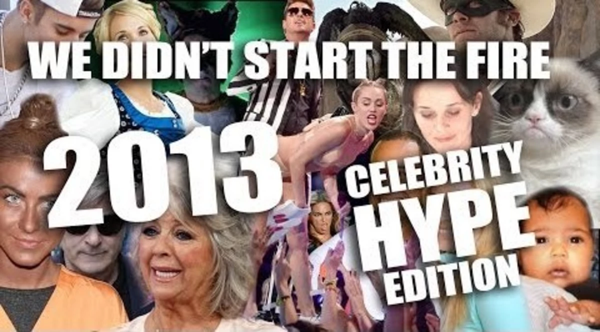 We Didn’t Start the Fire 2013 Edition [VIDEO]