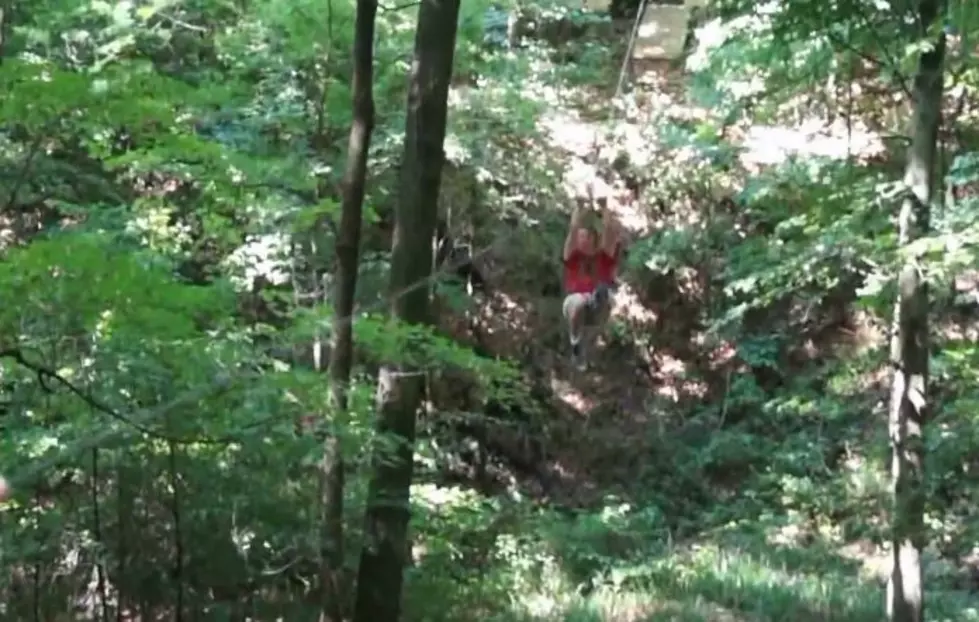 Watch Ryan Take a Ride on the Lark Valley Zip Lines [VIDEO]