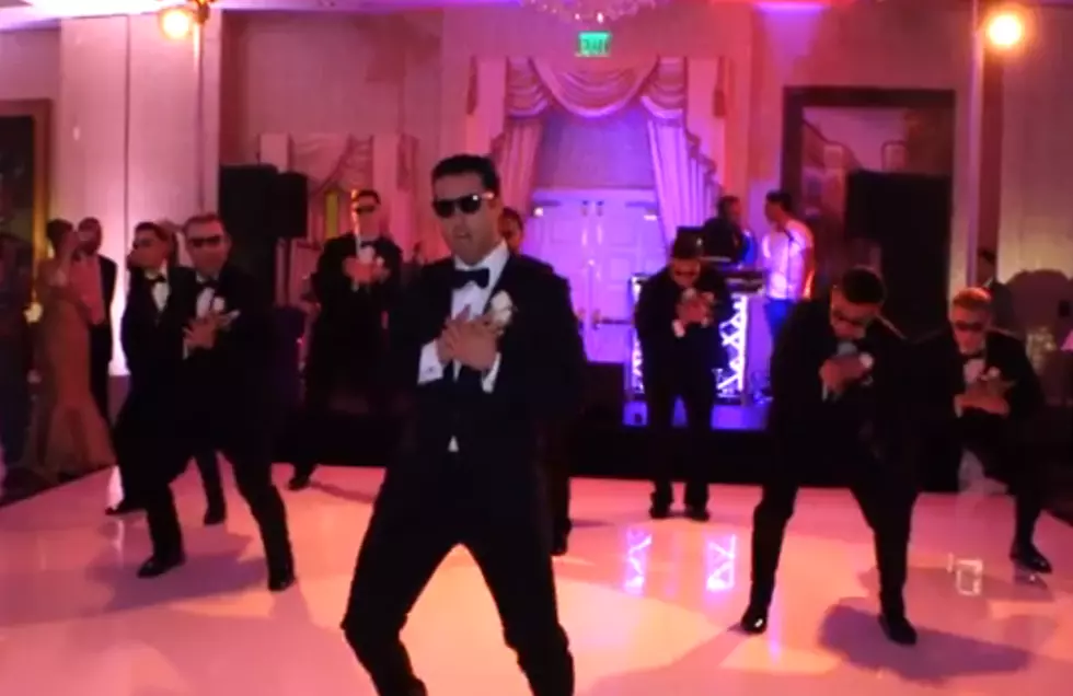 This Bride was Surprised with an Epic Groomsmen Dance