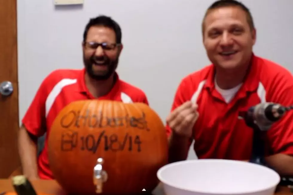 See The Inside Joke Make a Keg Out of a Pumpkin [VIDEO]