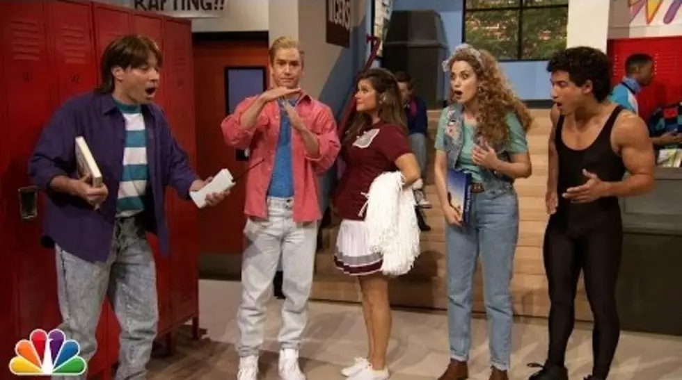 Nineties Kids Rejoice! &#8220;Saved by the Bell&#8221; Cast Reunites on Jimmy Fallon!