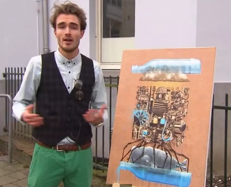 This Guy Tricks People By Putting an Ikea Painting in an Art Museum! [VIDEO]