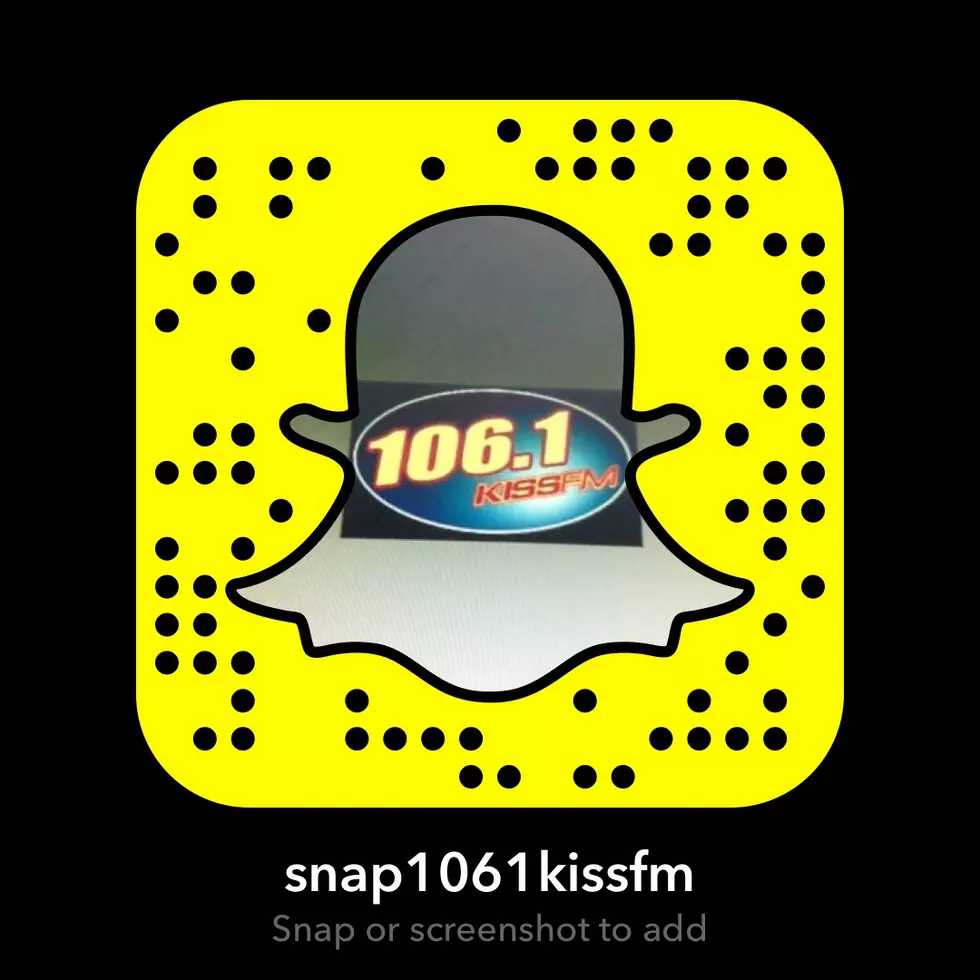106.1 KISS FM is on Snapchat!