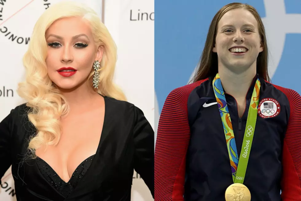 Christina Aguilera is a Lilly King Fan