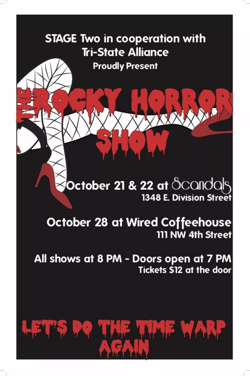 STAGEtwo and Tri-State Alliance Present The Rocky Horror Show THIS WEEKEND!