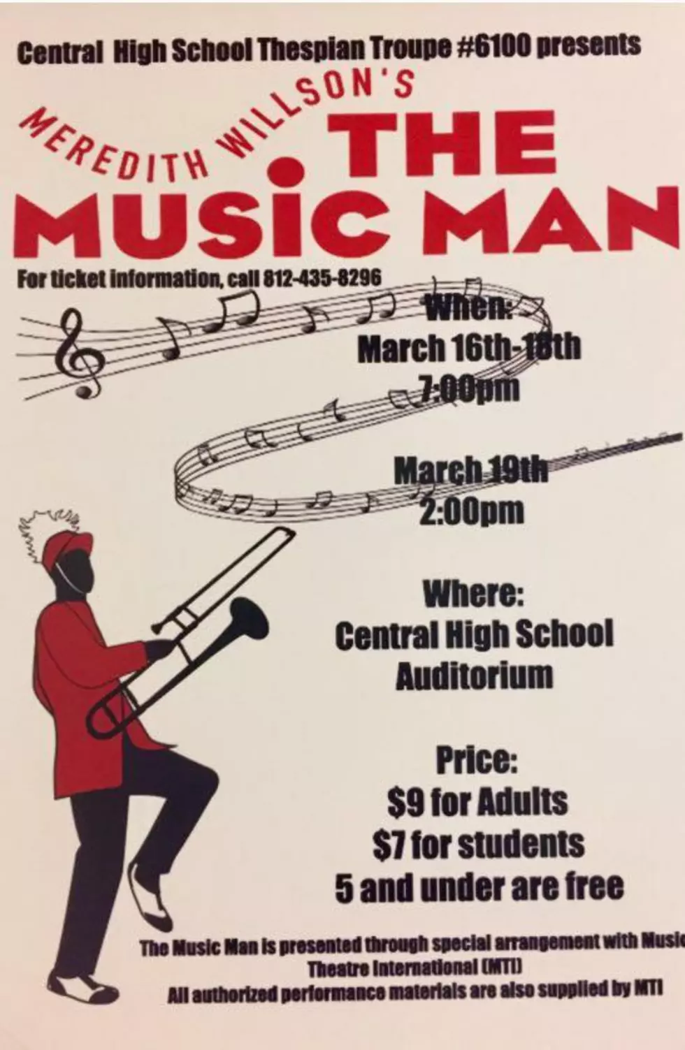 Central High School Presents &#8220;The Music Man&#8221; STARTS TONIGHT! (Interview)