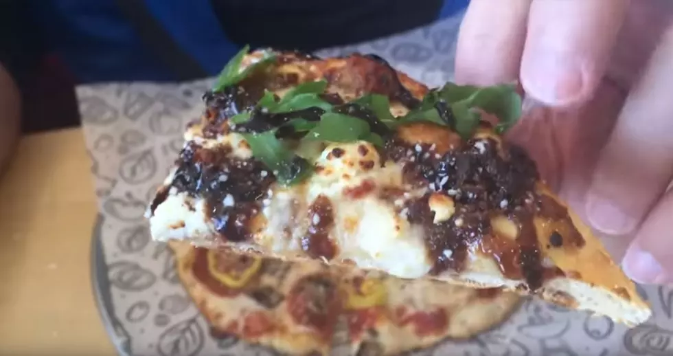 Taste Testing the Figgy Piggy at Azzip Pizza [VIDEO]