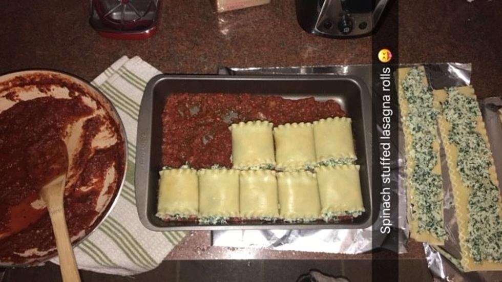 Spinach-Stuffed Lasagna Rolls