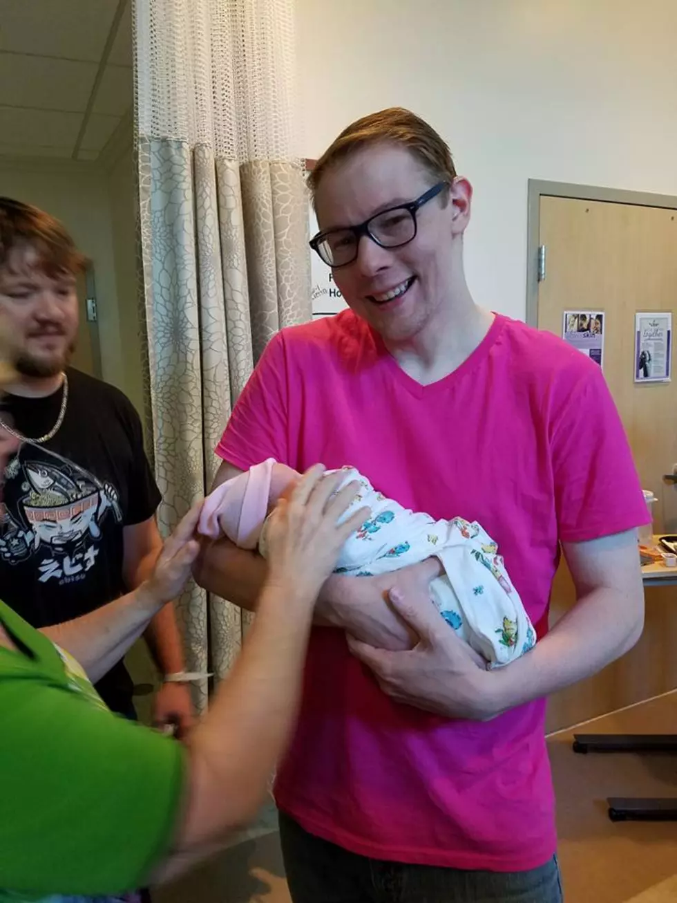 Gavin Recently Became a First-Time Uncle! (PICS)