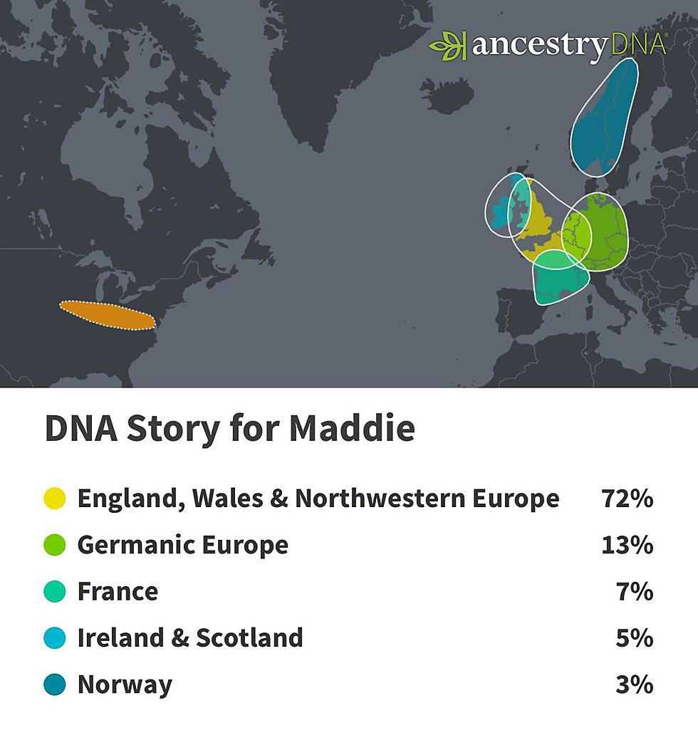 Maddie Gets AncestryDNA Results
