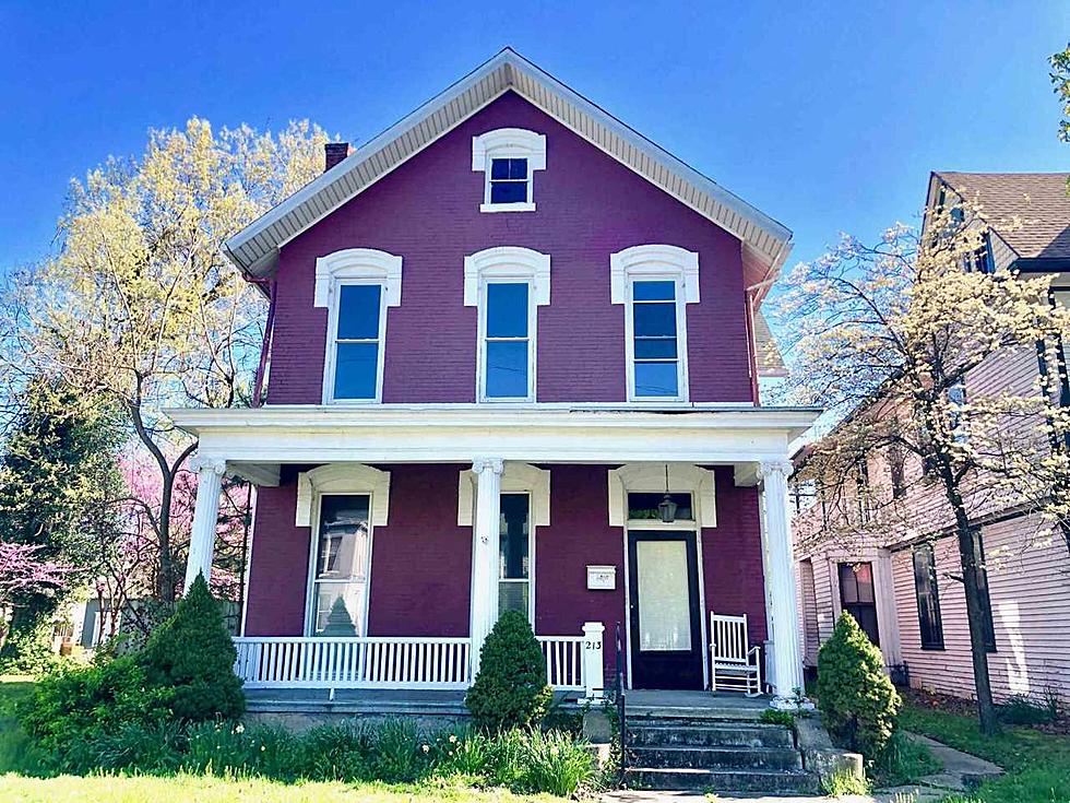 See Inside this Whimsical Purple House in Evansville – It’s For Sale!