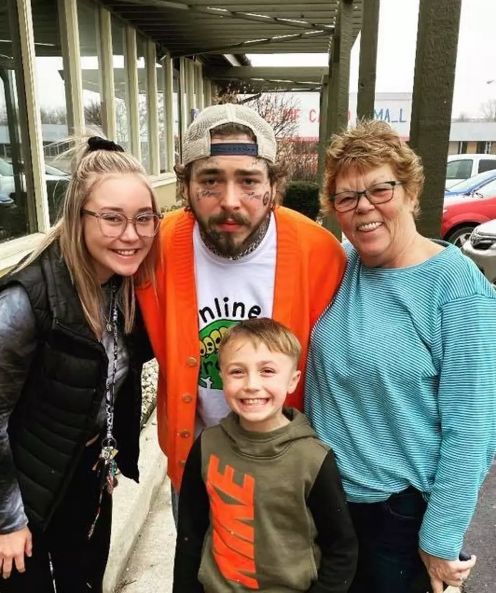 Indiana Family Meets Post Malone at the Most &#8216;Post Malone&#8217; Spot