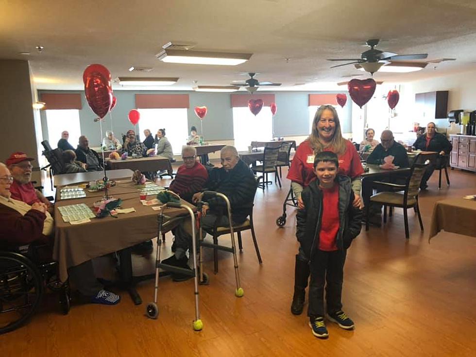 Chandler Elementary Class Made Special Valentines for Newburgh Nursing Home