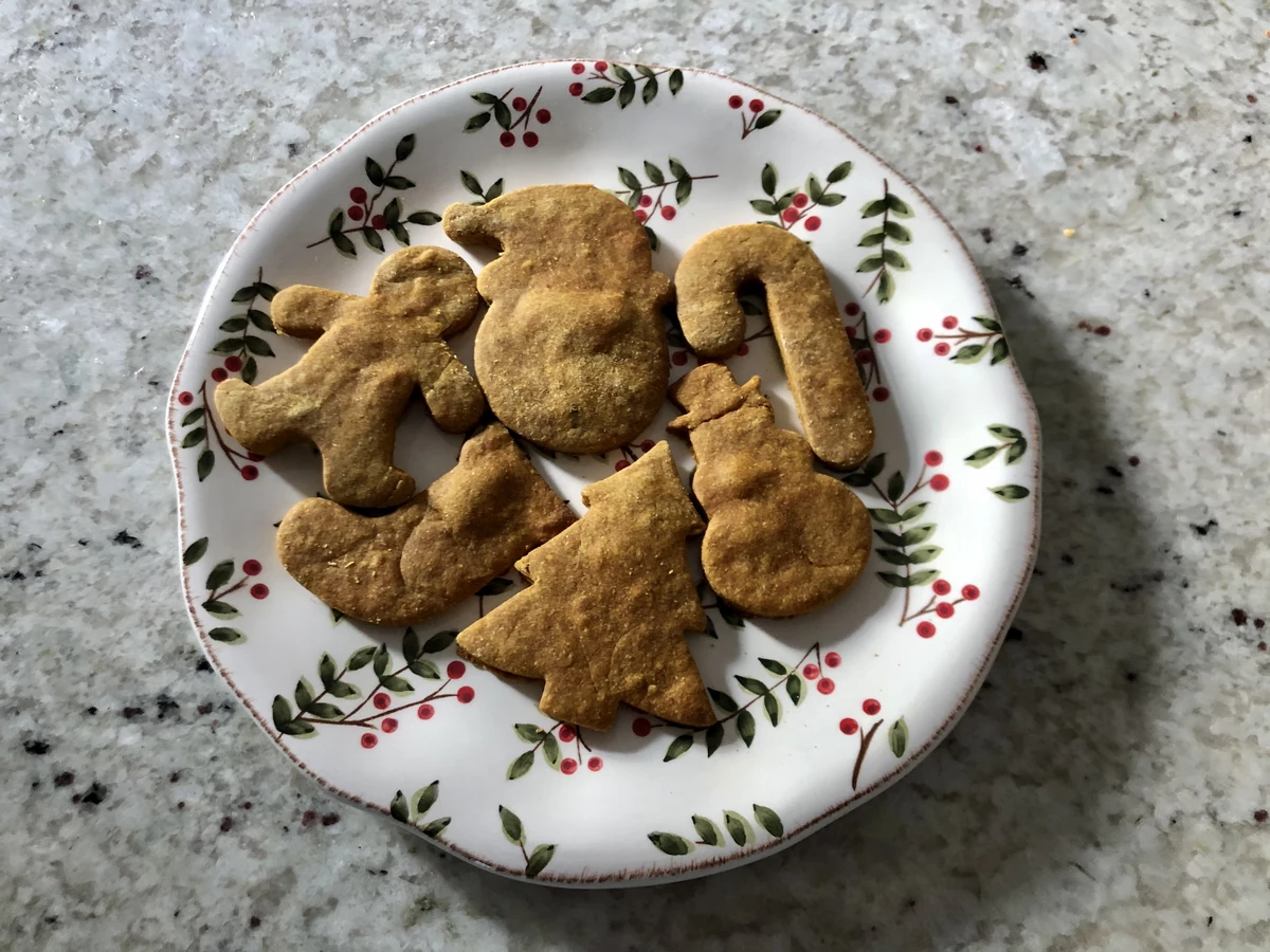 Diy christmas dog treats Easy Dog Christmas Cookie Recipe