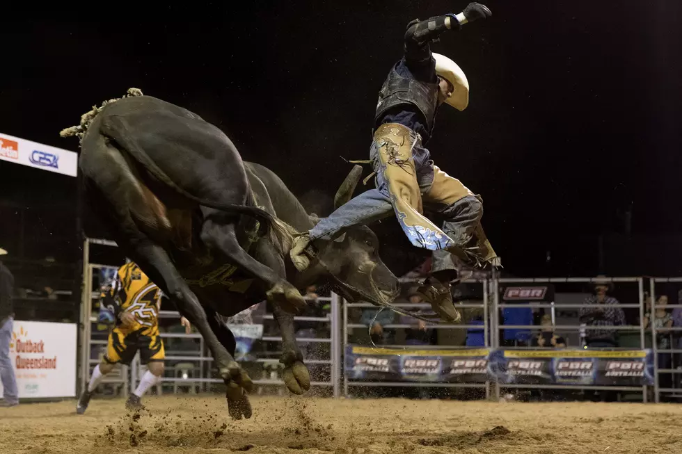 Professional Bull Rider on Kalamazoo’s Country Friday Morning