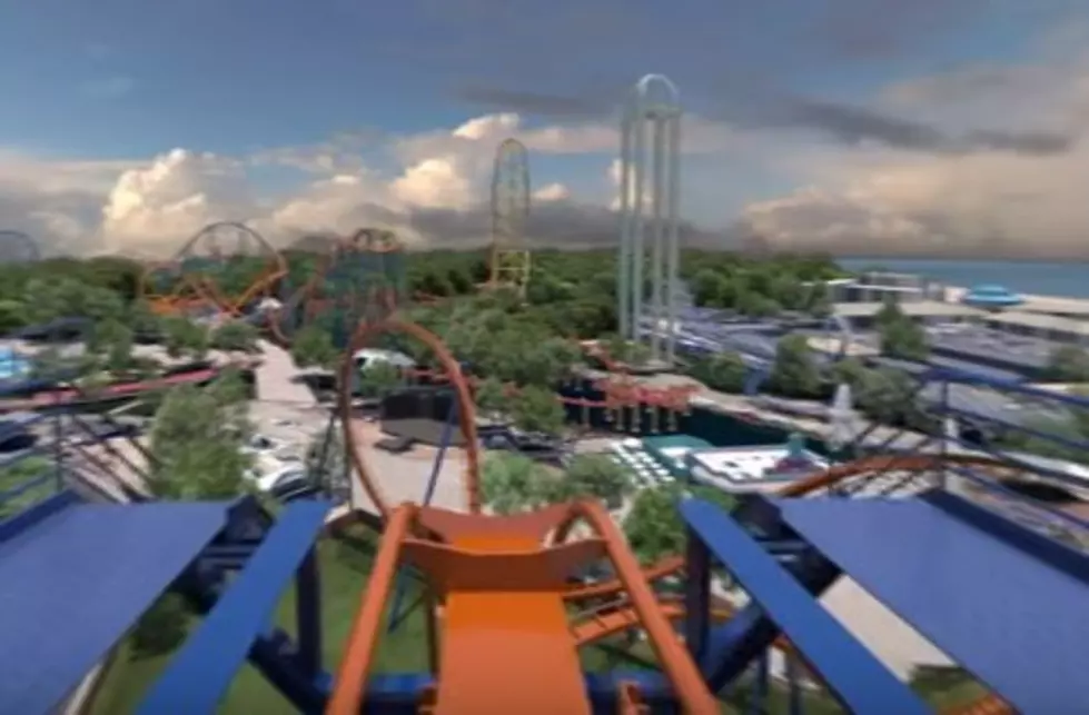 Cedar Point Tests Valravn Roller Coaster [Video]