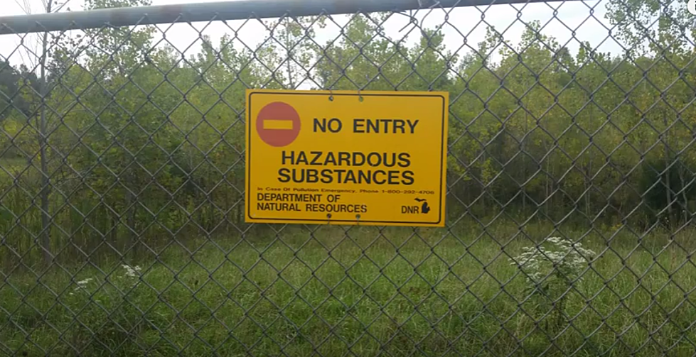 What Is This Hazardous Substance Site Near Portage Creek in Kalamazoo?