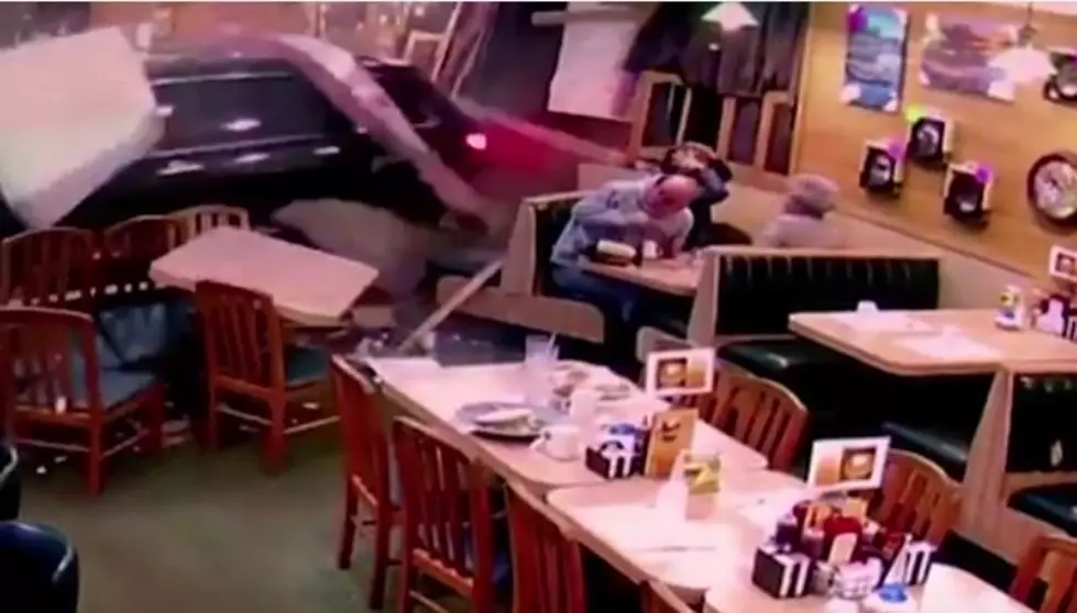 Narrow Escape for Diners as SUV Crashes Through the Wall of a Michigan Restaurant