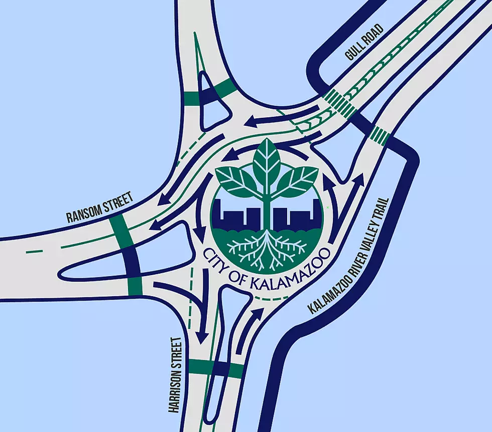 City Invites You To Walk Around Kalamazoo&#8217;s New Roundabout On Nov. 2nd