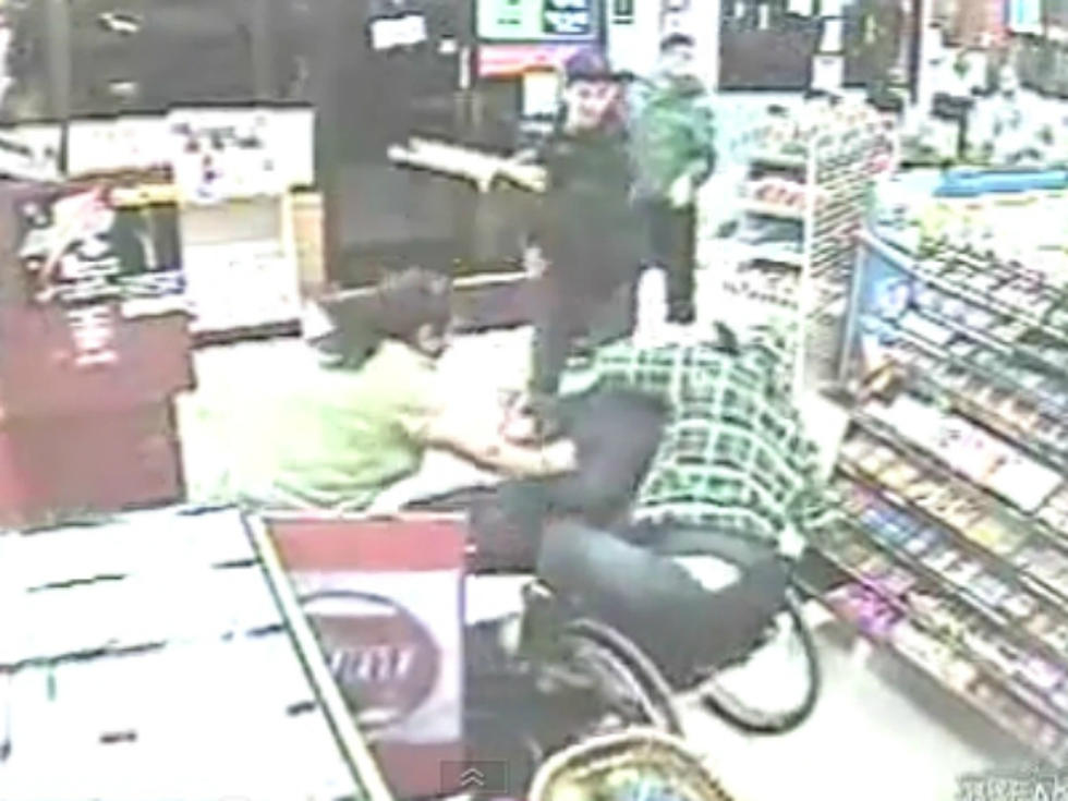 Heroic Wheelchair-Bound Man Thwarts Convenience Store Robbery [GRAPHIC VIDEO]