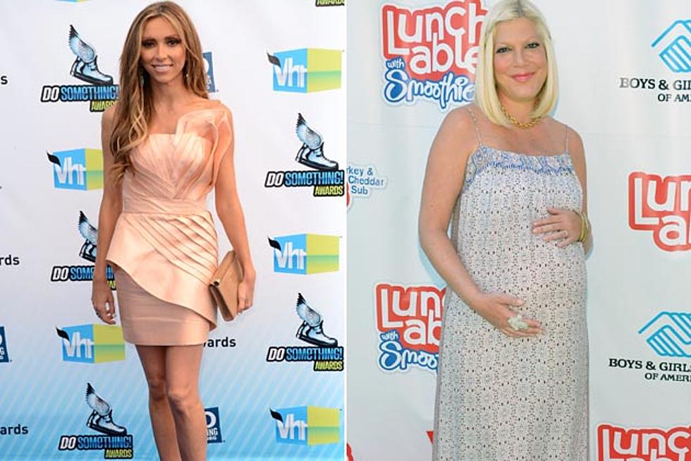 Giuliana Rancic, Tori Spelling Welcome Sons