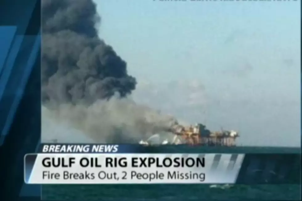 Breaking News: Oil Rig Exploded In the Gulf of Mexico, Two People Feared Dead