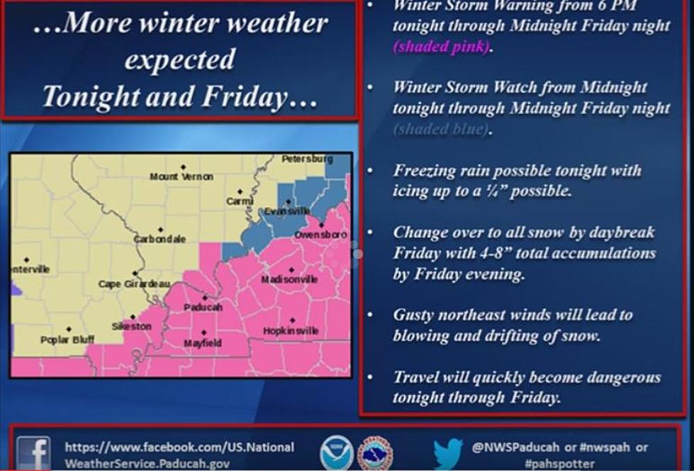 National Weather Service Warning of Ice and Sleet Under Snow – Prepare Your Car Tonight