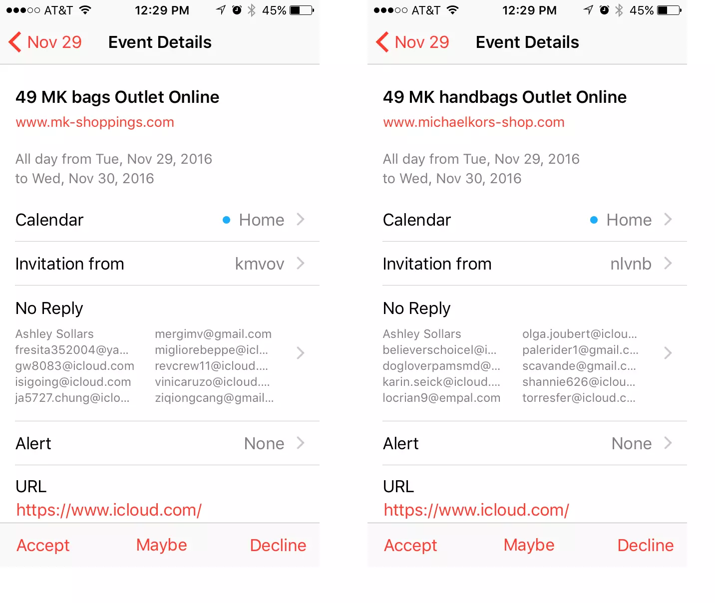Getting Sales Event Spam in Your iOS Calendar? Here's What To Do!