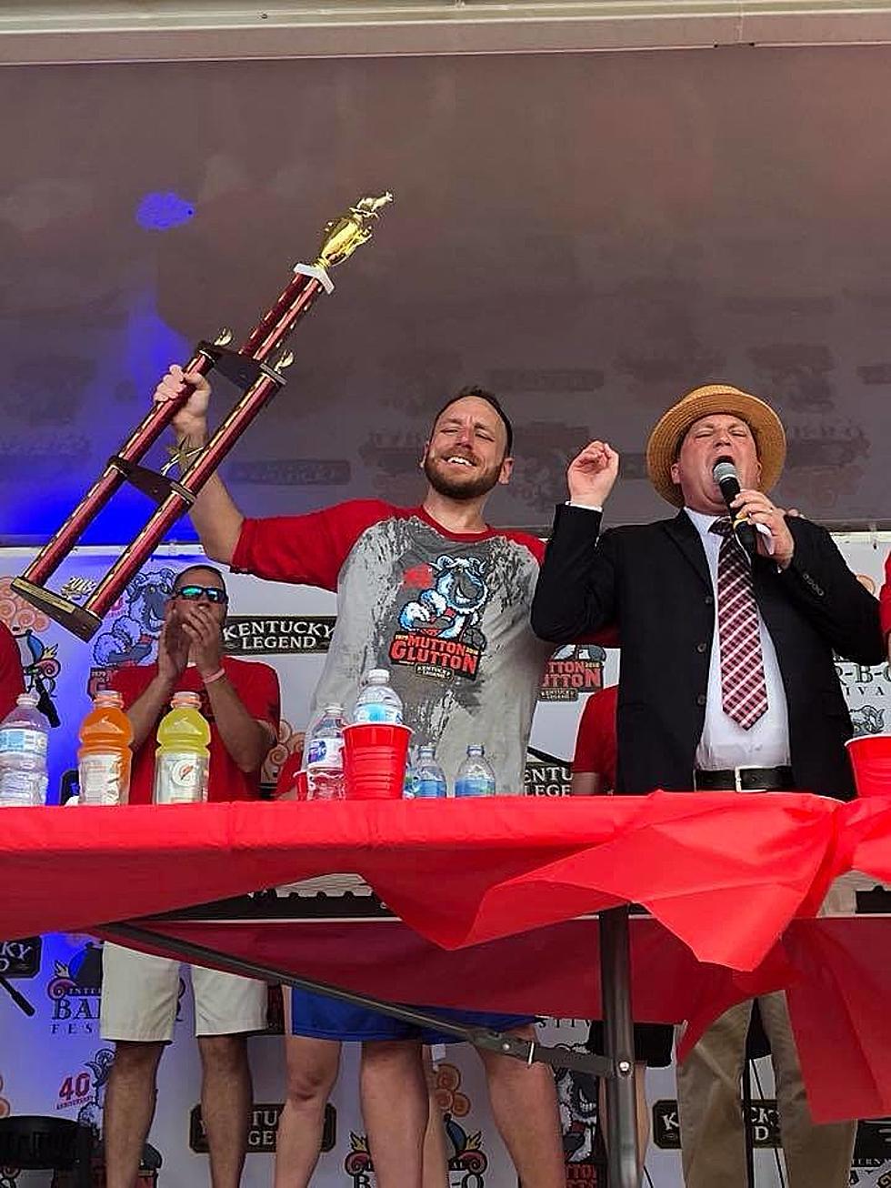 World Record Holder Joey Chestnut Will Compete in Owensboro this Spring