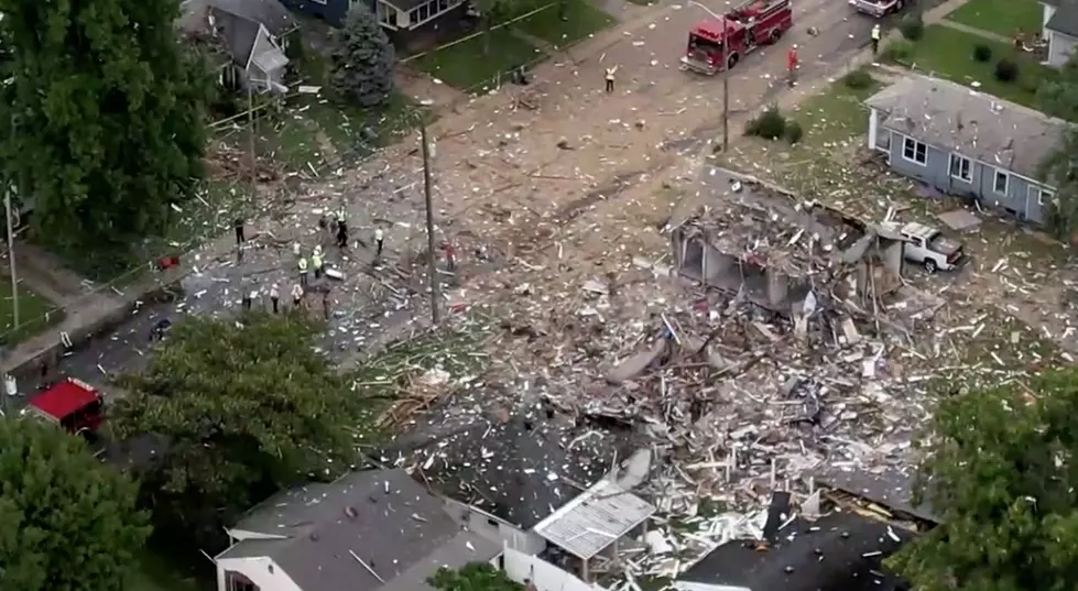 Several Homes Damaged or Destroyed by Explosion on N. Weinbach in Evansville