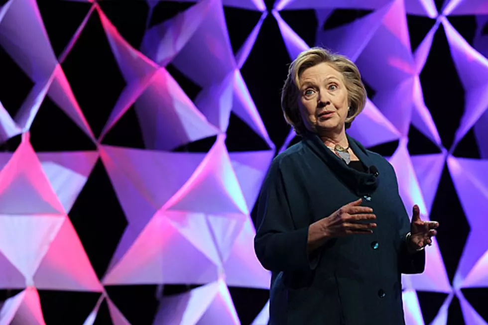 Watch Hillary Clinton Dodge a Shoe Thrown by Protester [VIDEO]