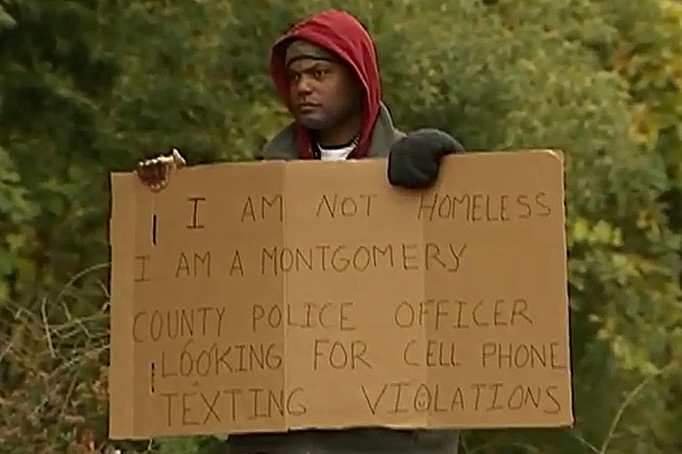 Cop Dresses As Homeless Man to Catch Texting Drivers