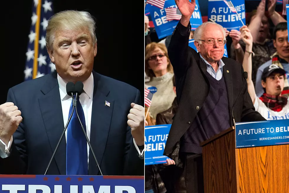 Trump + Sanders Win NH By Landslide