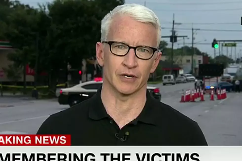 Anderson Cooper Chokes Up Reading Names of Orlando Victims