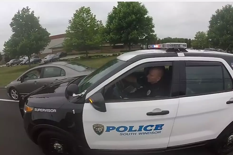 Car Cuts Off Biker, Quickly Pulled Over by Cop