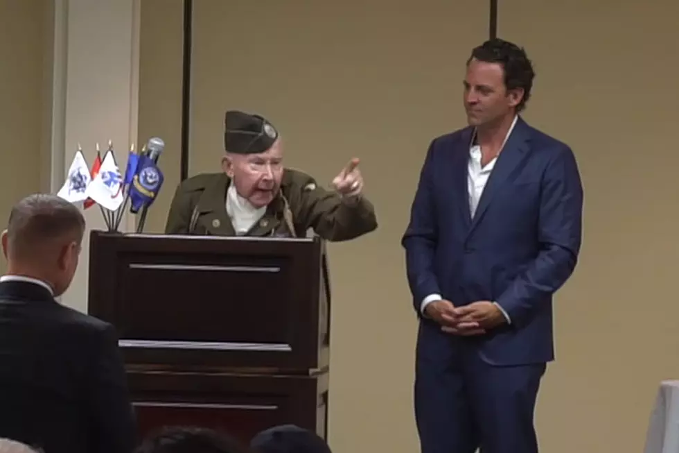 ‘Disappointed’ World War II Veteran Puts U.S. on Blast in Fiery Speech