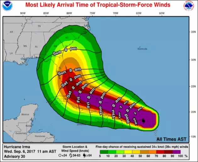 Hurricane Irma Tears Through Caribbean With Record Strength, Heading for Florida