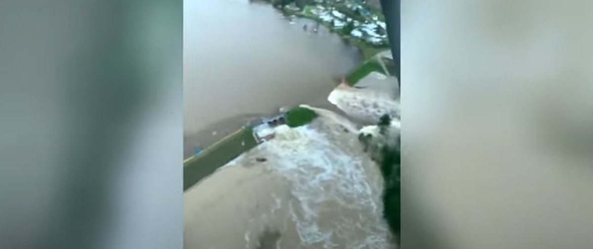 Dramatic Video Shows Multiple Dams Failing During Floods - wpgtalkradio.com