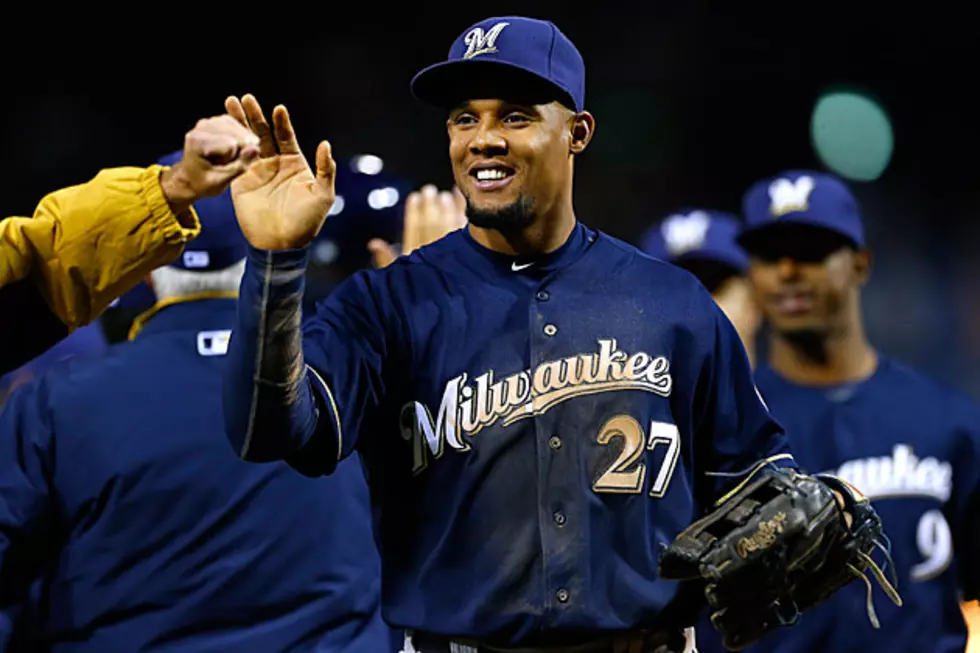 Watch Milwaukee Brewers Star Carlos Gomez Make Young Girl’s Day [VIDEO]