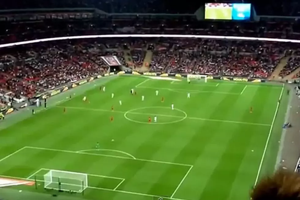 Soccer Fan Amazingly Hits Player With Paper Airplane From Stands [VIDEO]