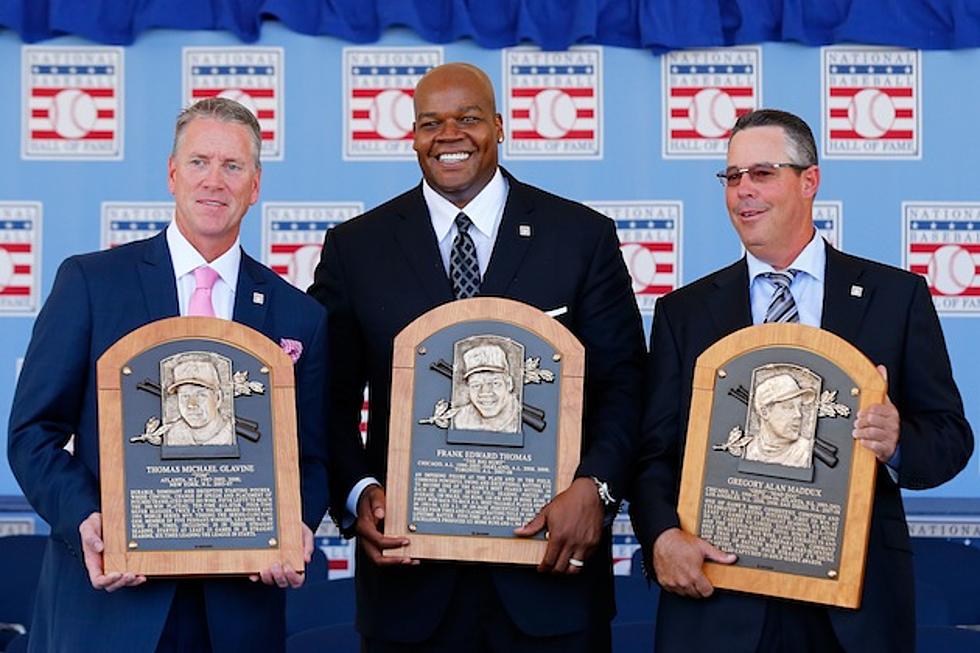 2014 Baseball Hall of Fame Ceremony [VIDEO]