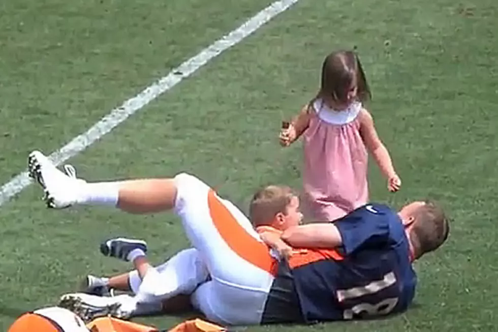 Peyton Manning Playing With His Kids Is Another Reason to Love Him [VIDEO]