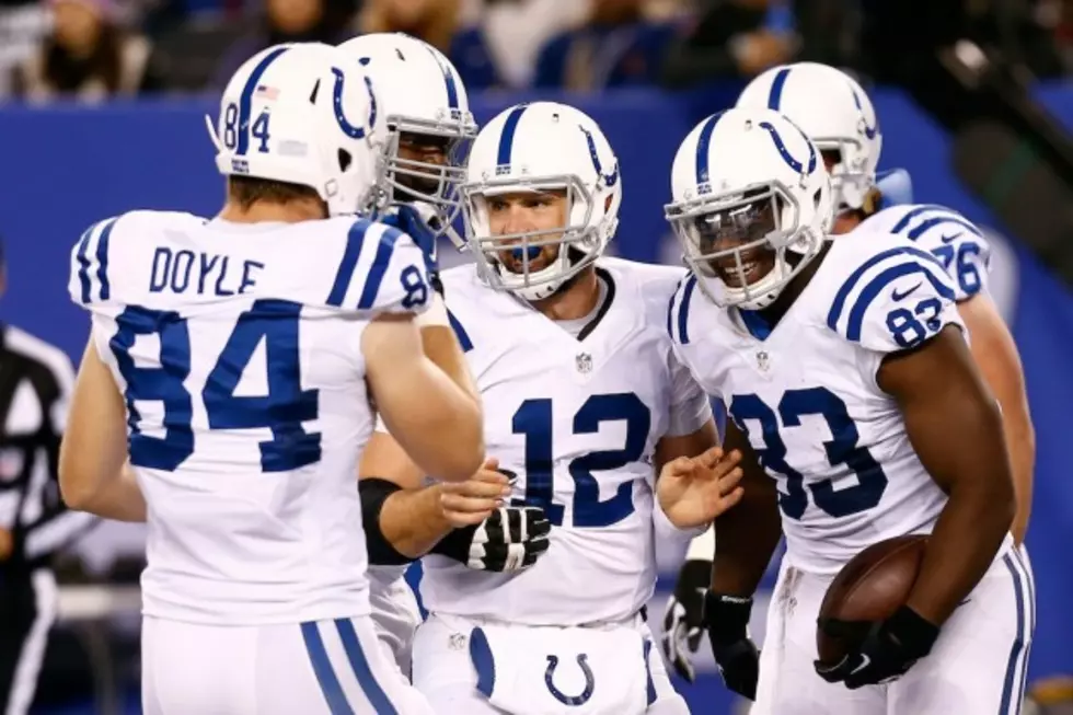 Andrew Luck Leads Colts Over Giants, 40-24