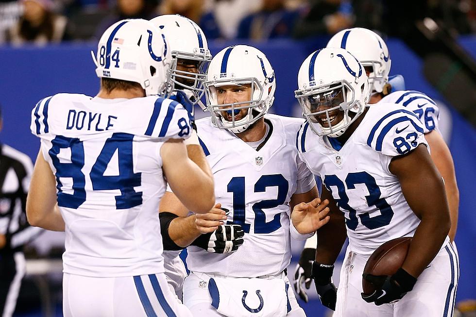 Andrew Luck Leads Colts Over Giants, 40-24